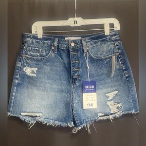 YMI Dream denim shorts NWT size 11/30